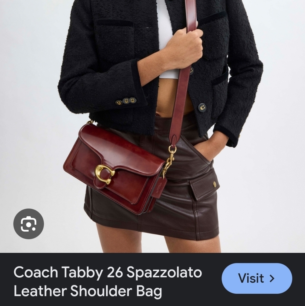 ISO Coach Tabby 26 Spazzolato Brown